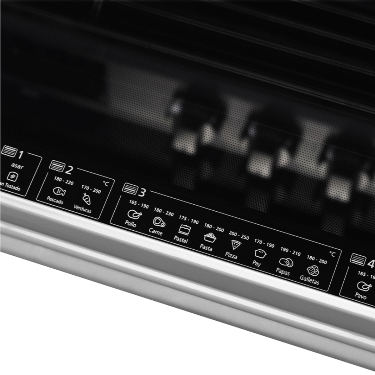 Estufa de Piso 76 cm (30 pulgadas) Inoxidable Mabe - EMH7602DSS0 vista 3