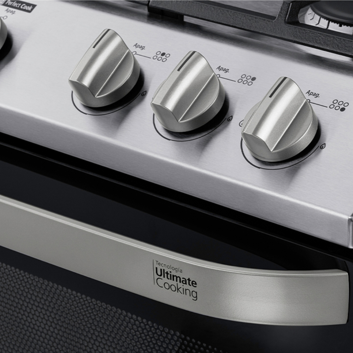 Estufa de Piso 76 cm (30 pulgadas) Inoxidable Mabe - EMH7602DSS0 vista 6