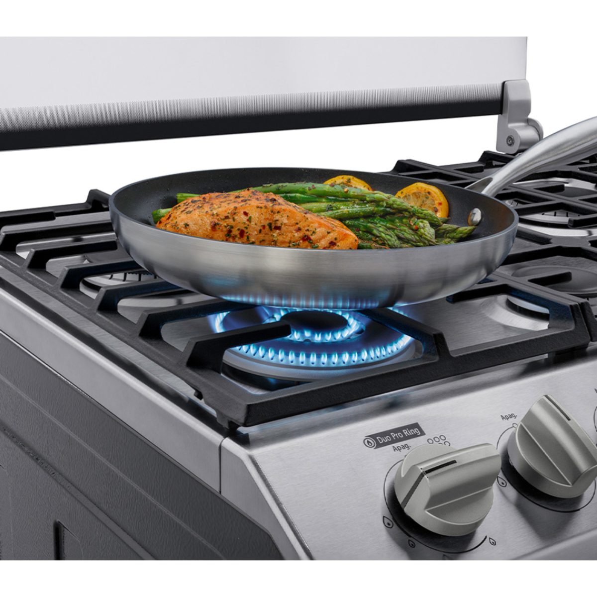 Estufa de Piso 76 cm (30 pulgadas) Inoxidable Mabe - EMH7602DSS0 vista 9