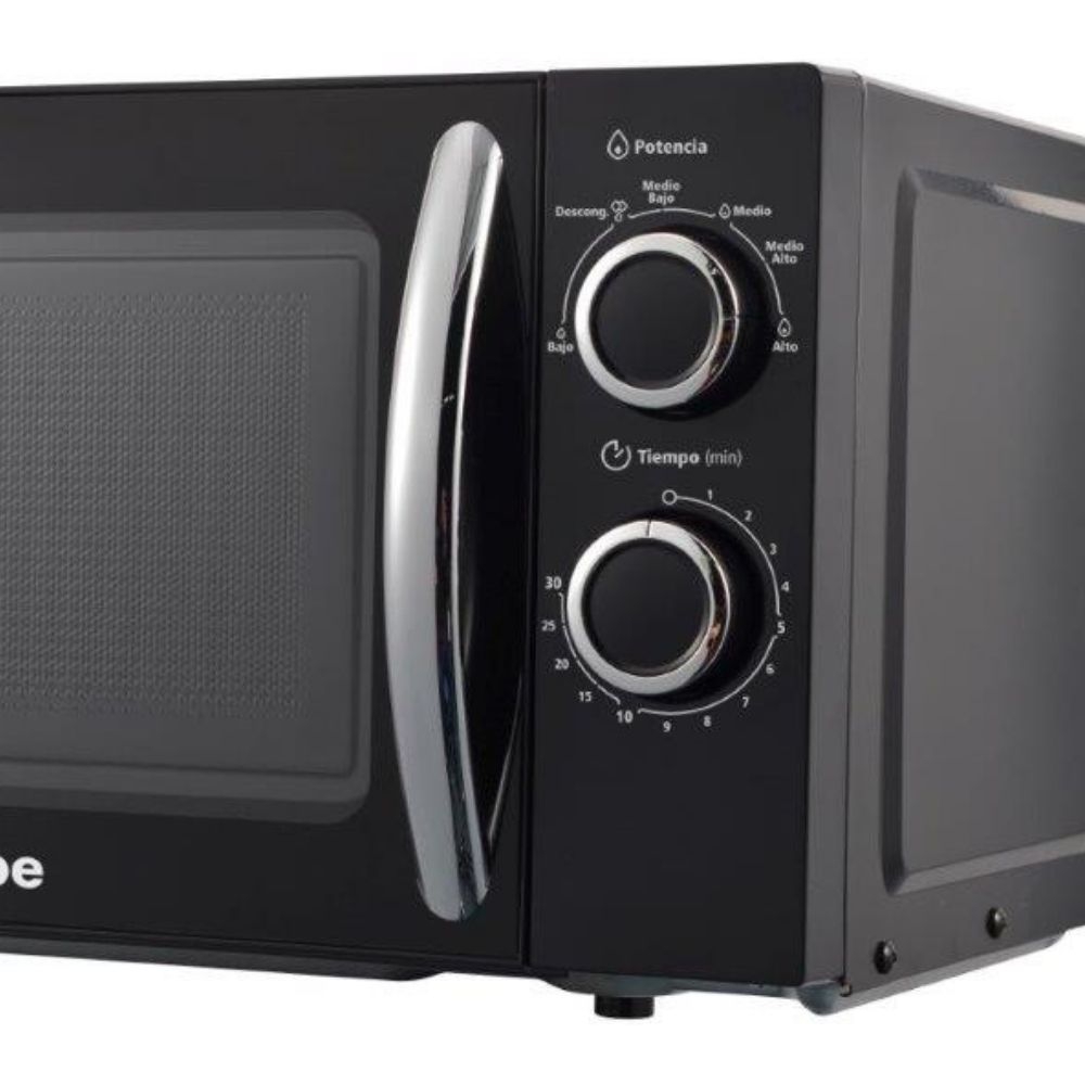 Microondas Mabe de 0.7 pies cúbicos sistema de perillas 20 L 120 V negro HMM07PJN 1