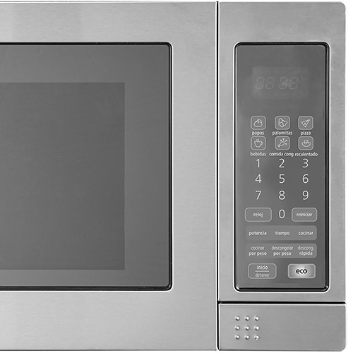 Microondas Mabe de 1.1 pies cúbicos acero inoxidable sistema ECO HMM11XEB 1