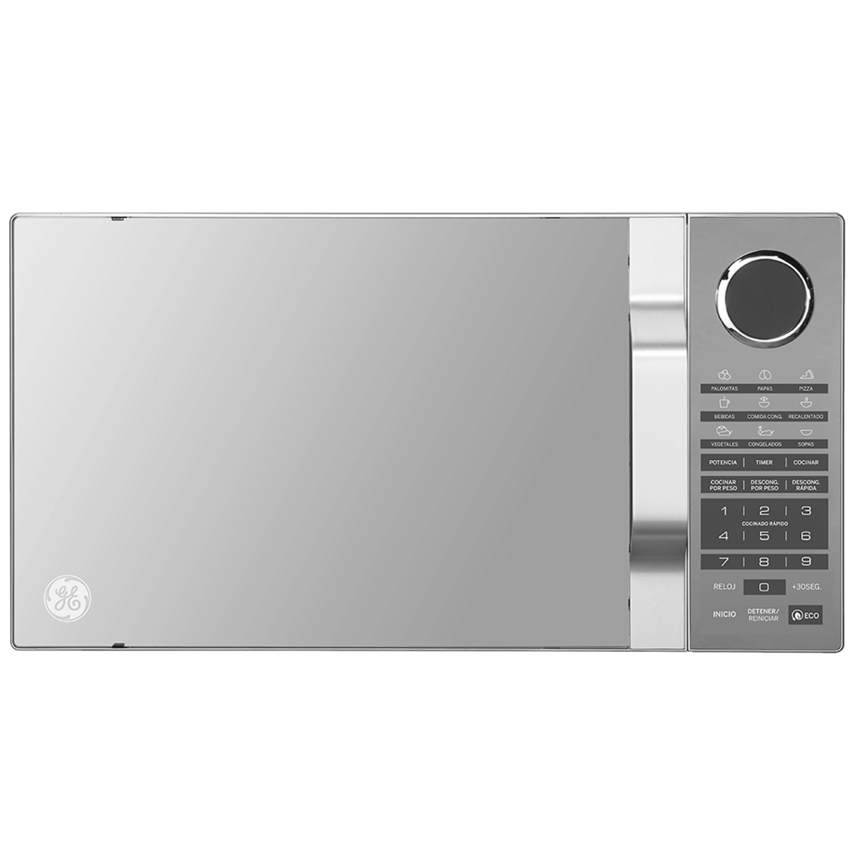Microondas G.E. de 1.1 pies cúbicos sistema ECO espejo MGE11SEJ 1