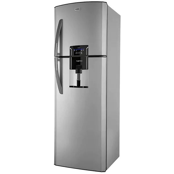 Refrigerador Mabe de 11 pies cúbicos 300 litros automático Inox RMA300FXNU vista 3