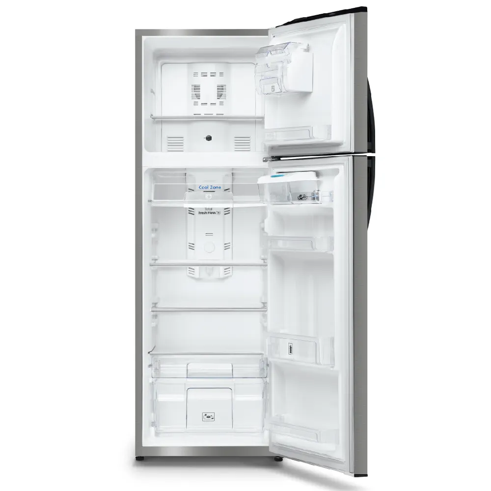 Refrigerador automático 300 L Extreme Inox Mabe de 11 pies cúbicos RMA300FZNU vista 4