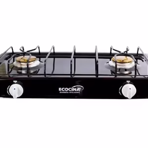 Estufa de mesa a gas de 2 hornillas Ecocina C-2EM