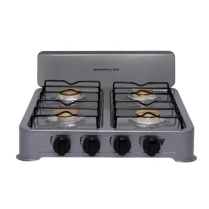 Estufa de mesa de 4 hornillas Eco Volcán EMG4BR-ECO 1