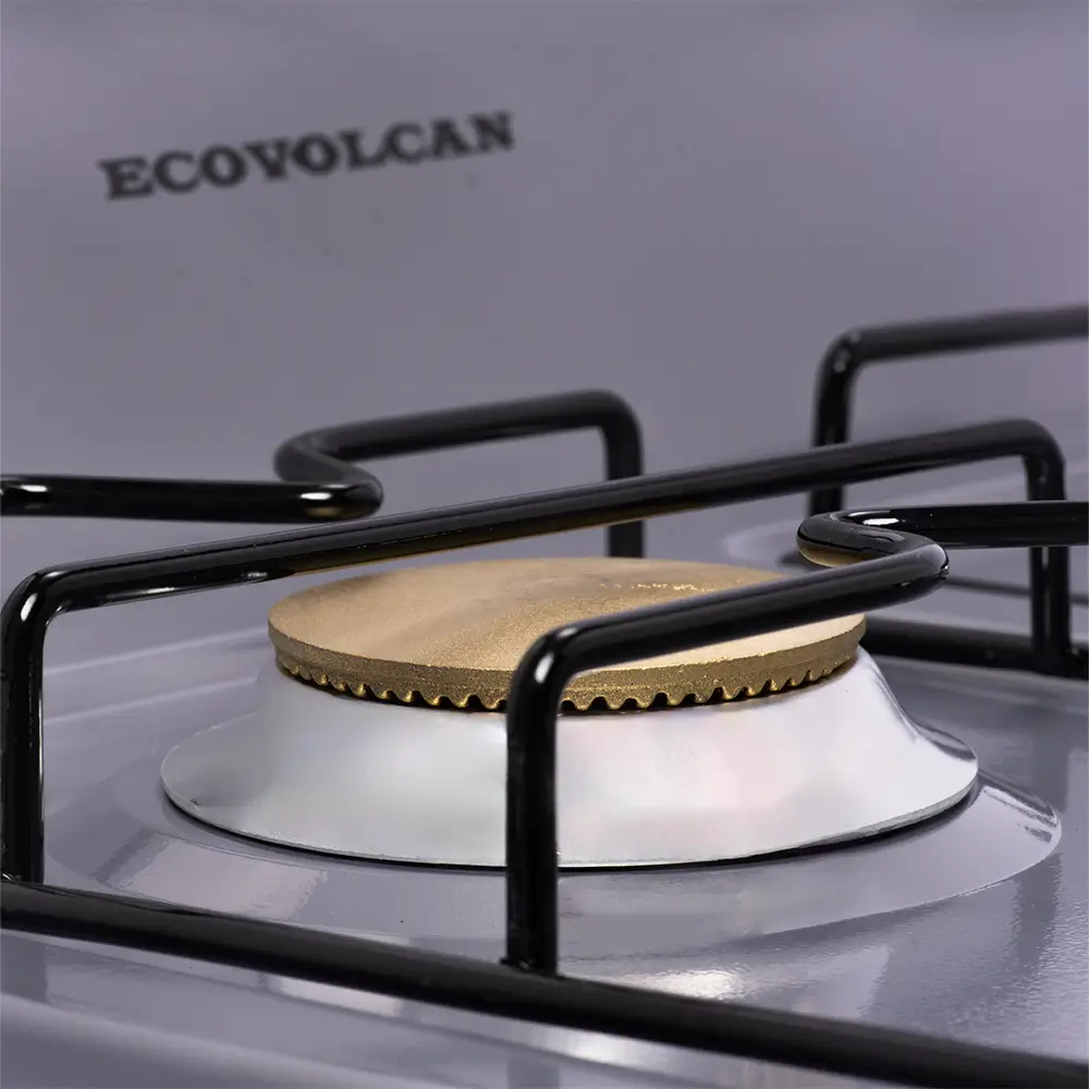 Estufa de mesa de 4 hornillas Eco Volcán EMG4BR-ECO 3