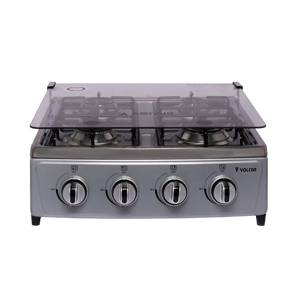 Estufa de mesa Volcan de 4 hornillas SMG4PTV 2
