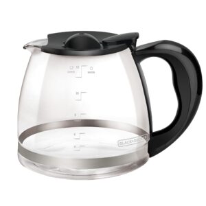 Jarra de Repuesto de 12 tazas cafetera Black+Decker GC3100B – Duradera y precisa | Comercial Electroahorro Guatemala