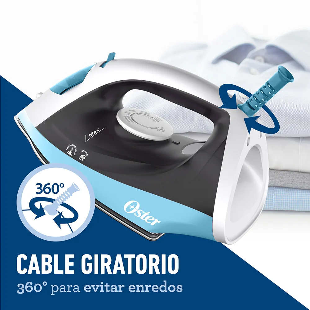 Plancha Oster con vapor GCSTBS6004 4