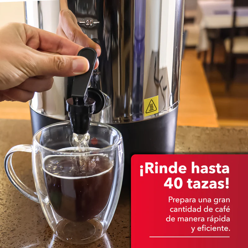 Cafetera RCA de 40 tazas RCUR16 7