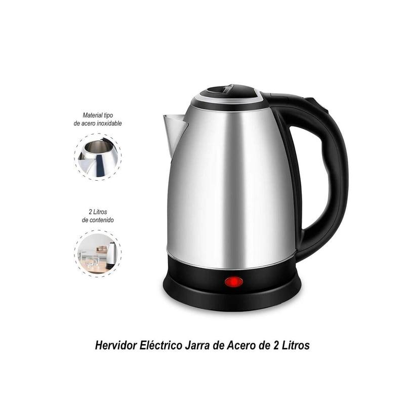 Hervidor de agua cromado Casallini de 2 litros de capacidad CAHA2LCromado especs