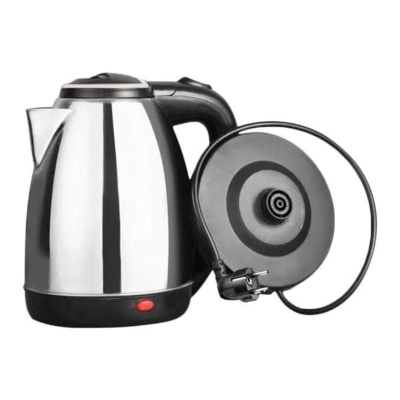 Hervidor de agua cromado Casallini de 2 litros de capacidad CAHA2LCromado – Rápido y seguro | Comercial Electroahorro Guatemala - Imagen 2