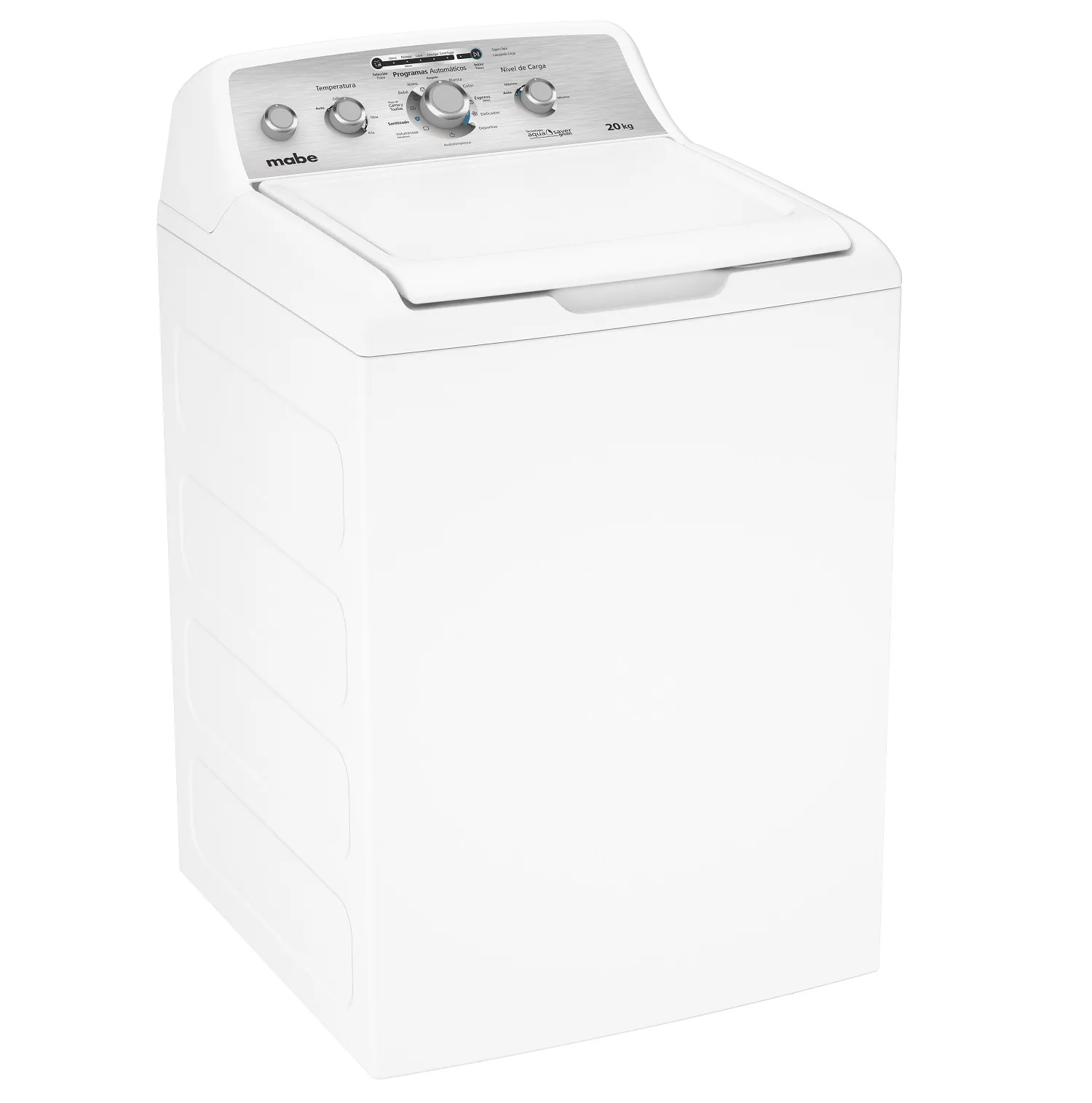 Lavadora Mabe de 44 Libras 20kg LMA70214CBAB0 izquierda