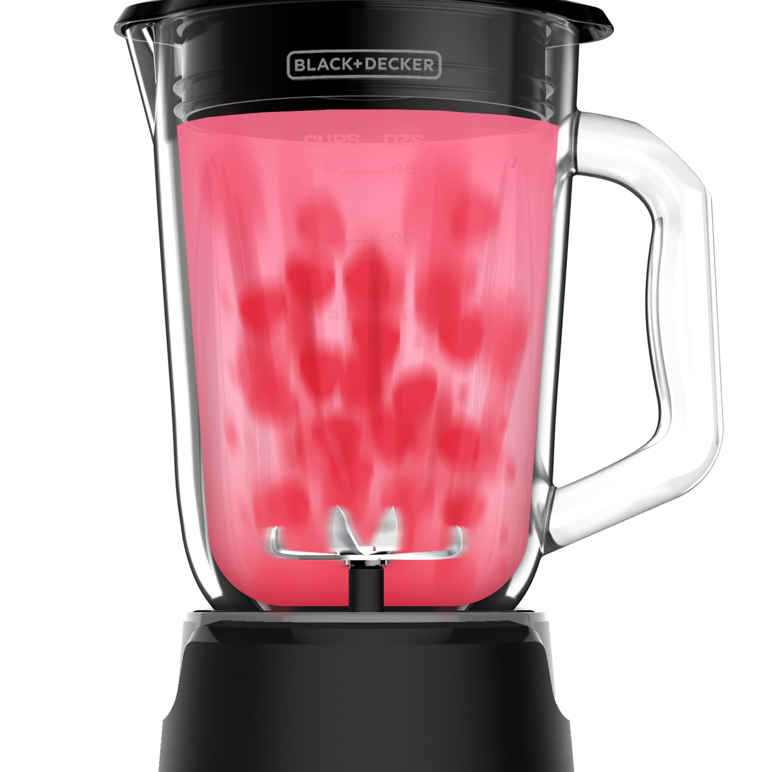 Licuadora Black+Decker de 800 watts de potencia BL1600BG batido