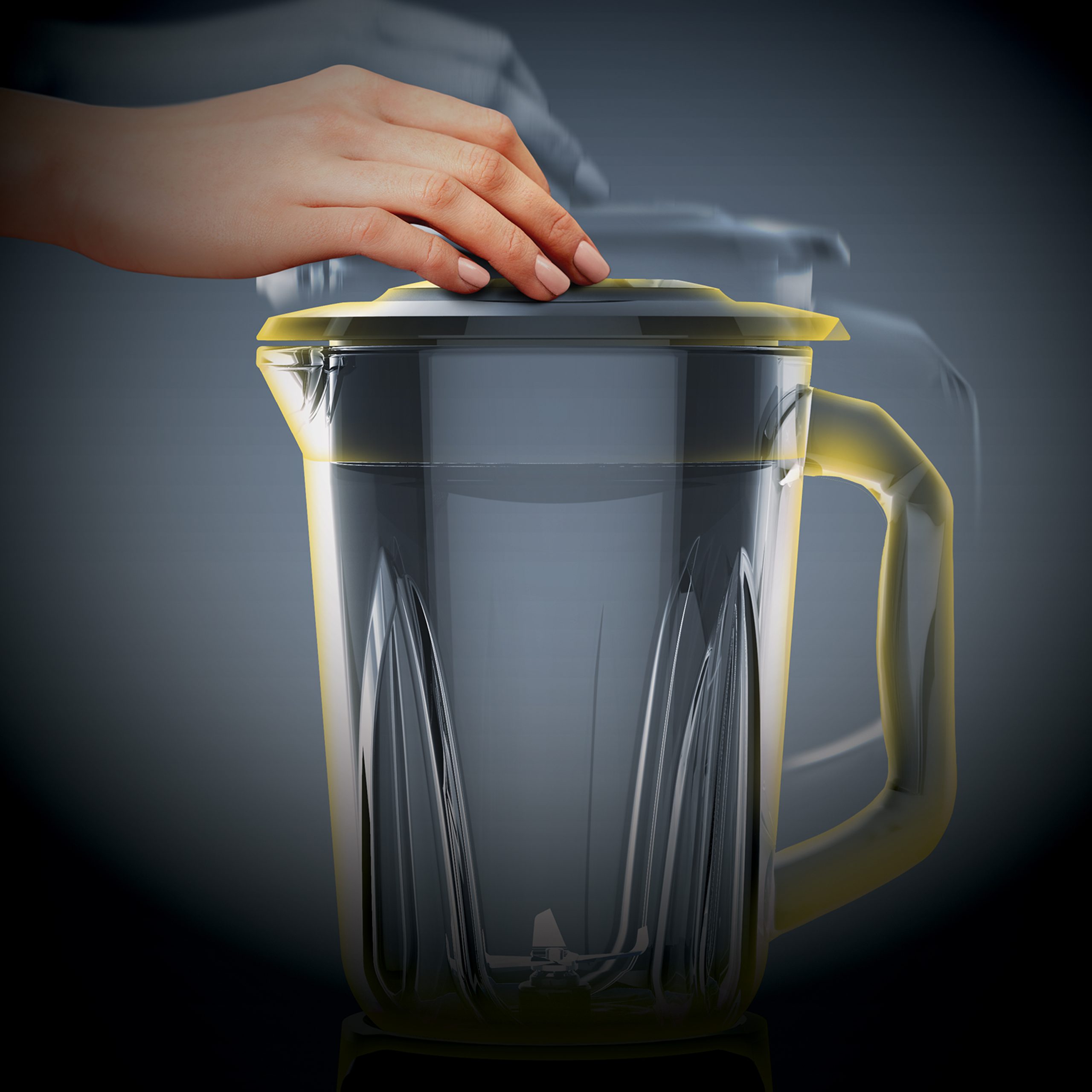 Licuadora Black+Decker de 800 watts de potencia BL1600BG vaso