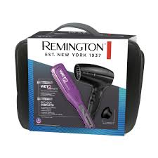 Combo Remington con alisadora ancha para cabello Húmedo y seco. Ahorre al visitar la tienda.