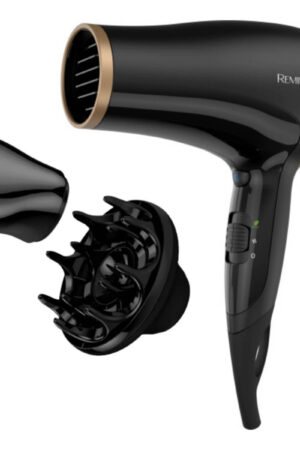 Secadora de pelo Remington con macadamia de 1875 watts. Ahorre al visitar la tienda.