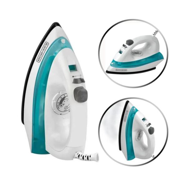 Plancha Black+Decker con rociador y vapor. Ahorre al visitar la tienda.