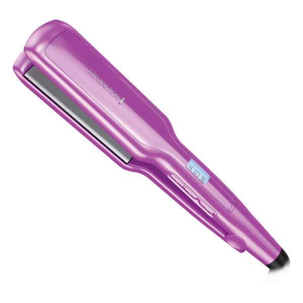 Alisadora Remington ancha con anti friz. Ahorre al visitar la tienda.