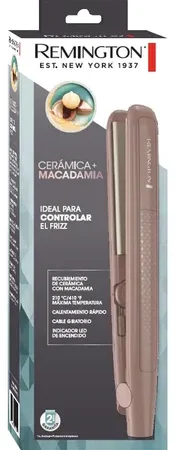 Alisadora Remington con Macadamia. Ahorre al visitar la tienda.