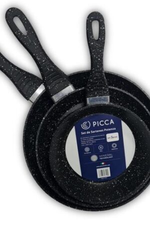Set de sartenes de mármol Potenza marca Picca. Ahorre al visitar la tienda.