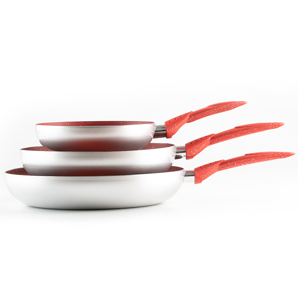 Set de sartenes de mármol Roma marca Picca