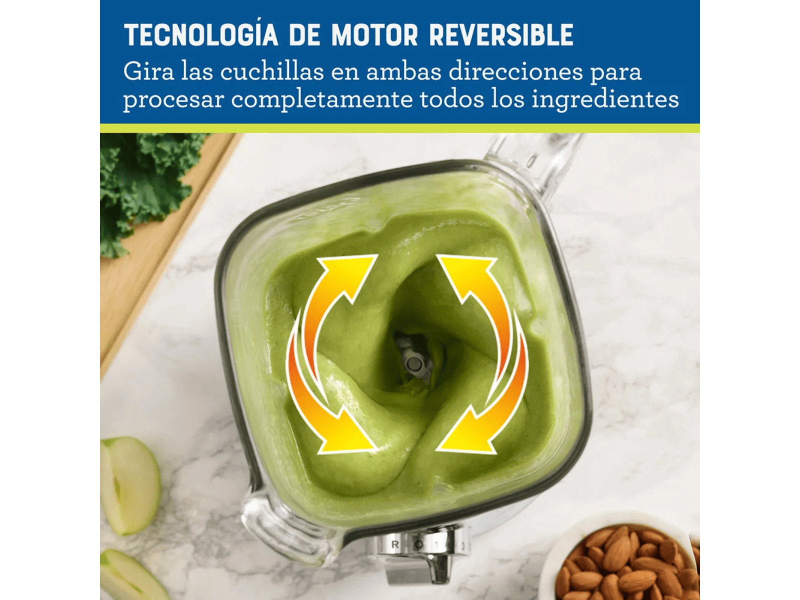 Licuadora Oster Semi Industrial BLSTPBRGR vista superior