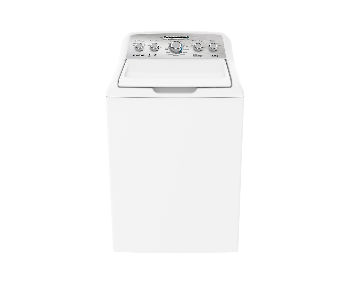 Lavadora de 48 libras Mabe multiciclos LMA72215CBABO
