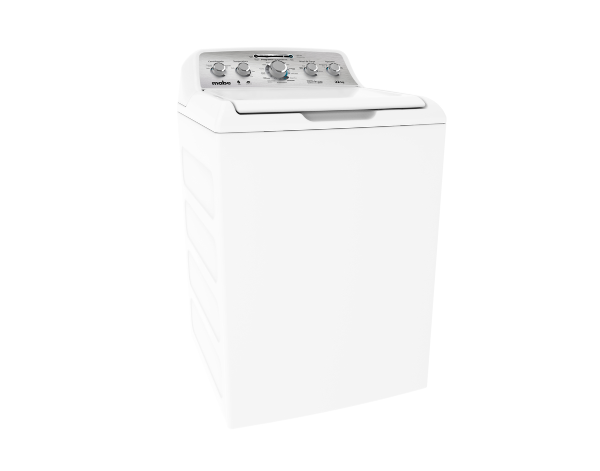 Lavadora de 48 libras Mabe multiciclos LMA72215CBABO – Ahorra agua y energía | Comercial Electroahorro Guatemala - Imagen 2