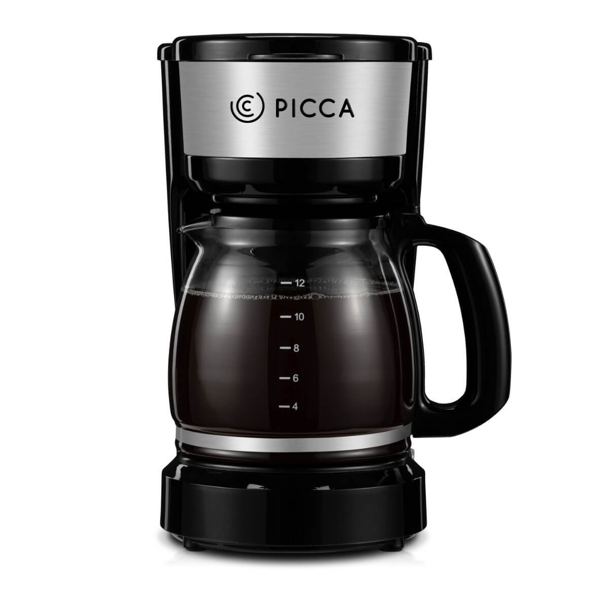 Cafetera de 12 tazas marca Picca PICM12BN