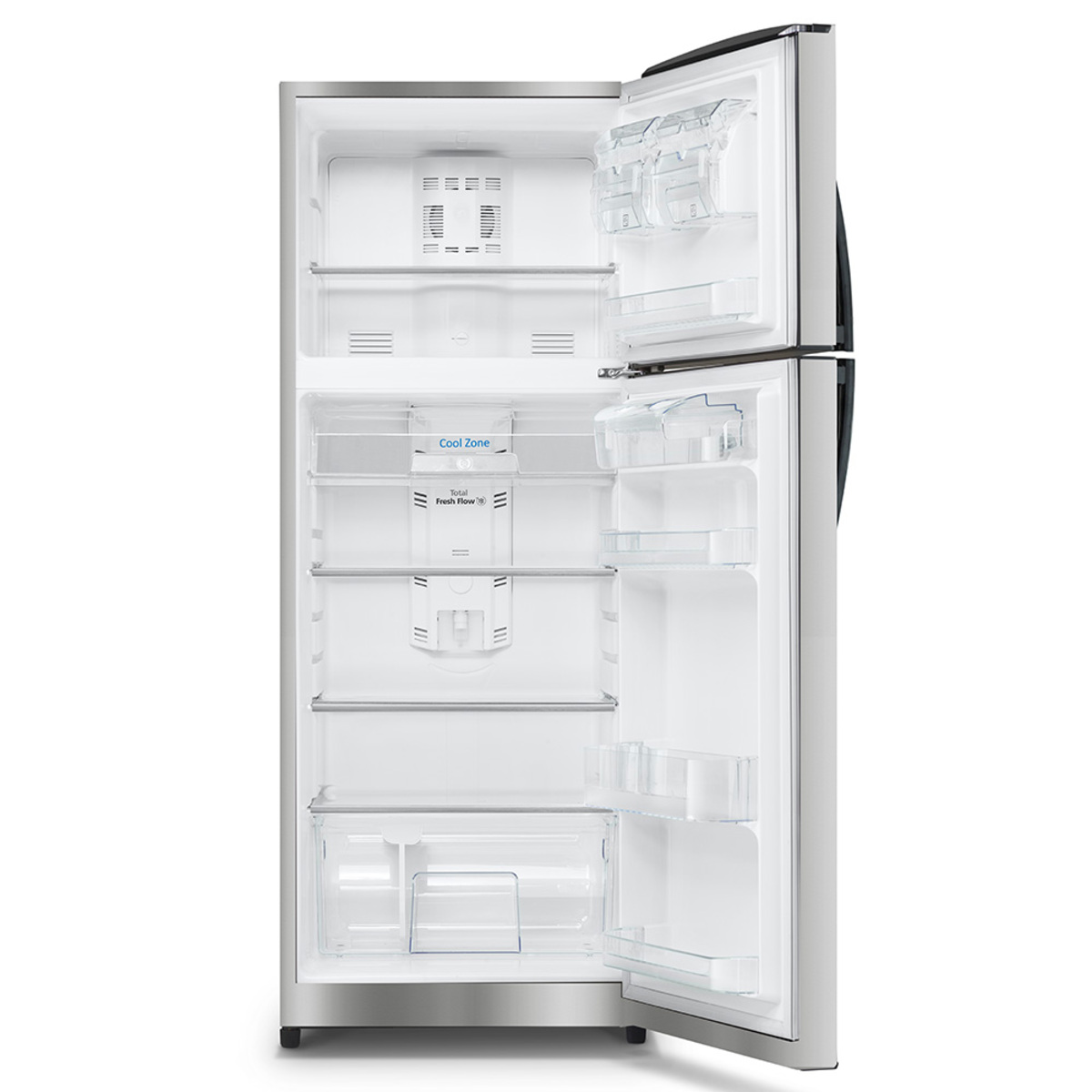 Refrigerador Mabe RMP400FZNU 14 pies abierto