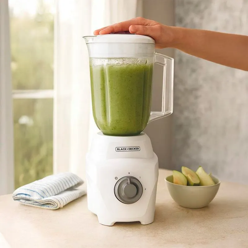 Licuadora Black and Decker 1.65 Litros Negro BL0877-OWDLA