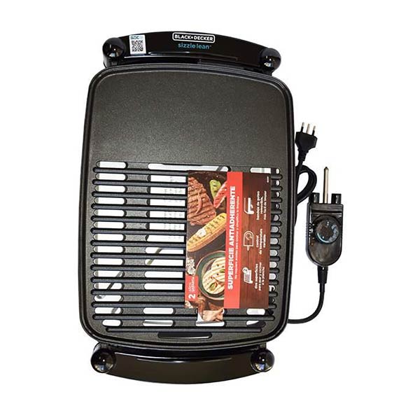 Black+Decker IG201 Parrilla eléctrica antiadherente – Oferta exclusiva | Comercial Electroahorro Guatemala - Imagen 2