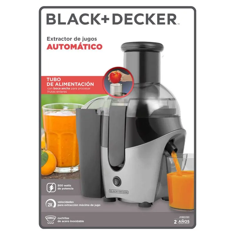 Extractor de jugos Black+Decker JMBD3181