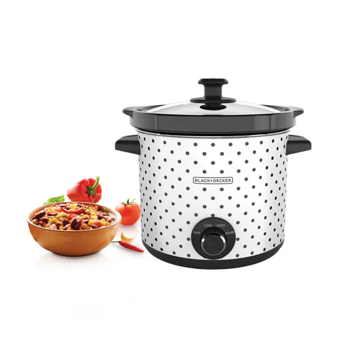 Olla de Cocimiento Lento Black+Decker SC1004D verduras