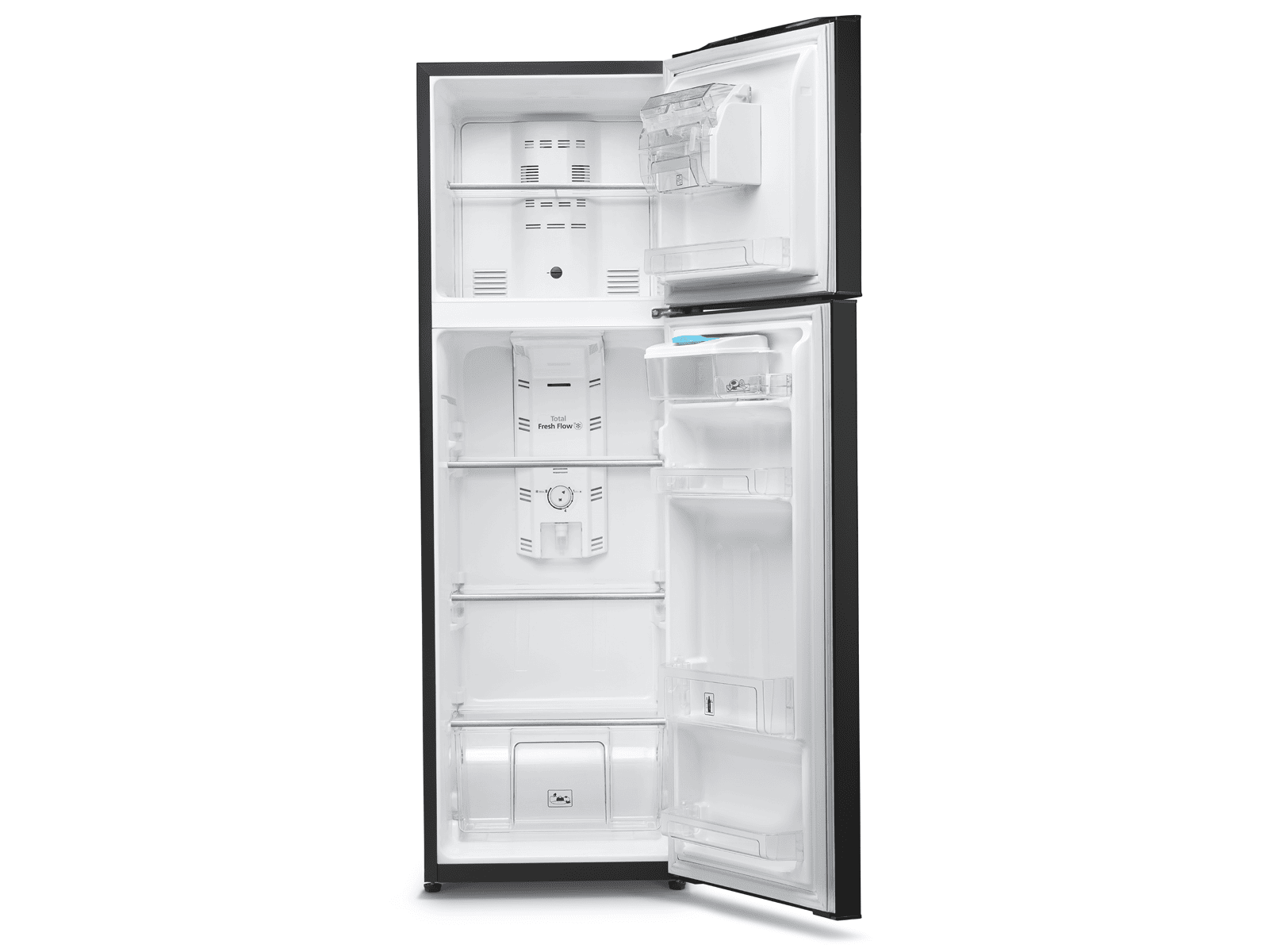 Refrigeradora Mabe Negro 10 pies cubicos no frost RMA1250PJCAG vista 3