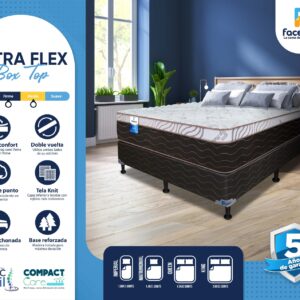 Cama Facenco Extraflex BOX TOP 3 en 1