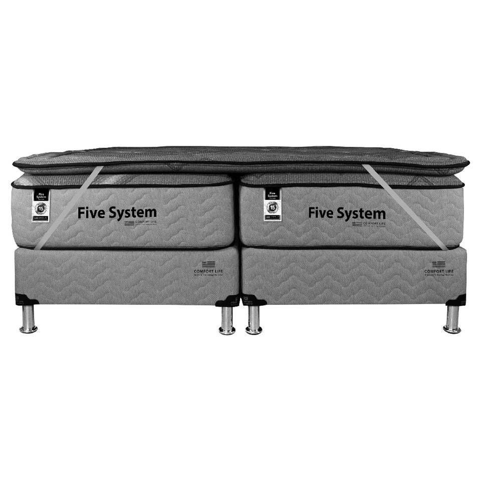 Cama King Size Confort Life Five System 2