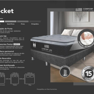 Cama Comfort Life Pocket