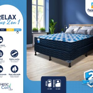 Cama Facenco Relax Plus 2 en 1