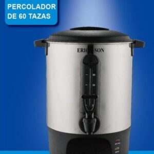 Cafetera Erickson de 60 tazas.