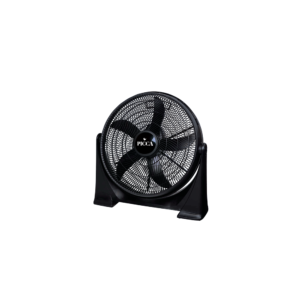 Ventilador marca Picca de 20" circular de piso color negro.