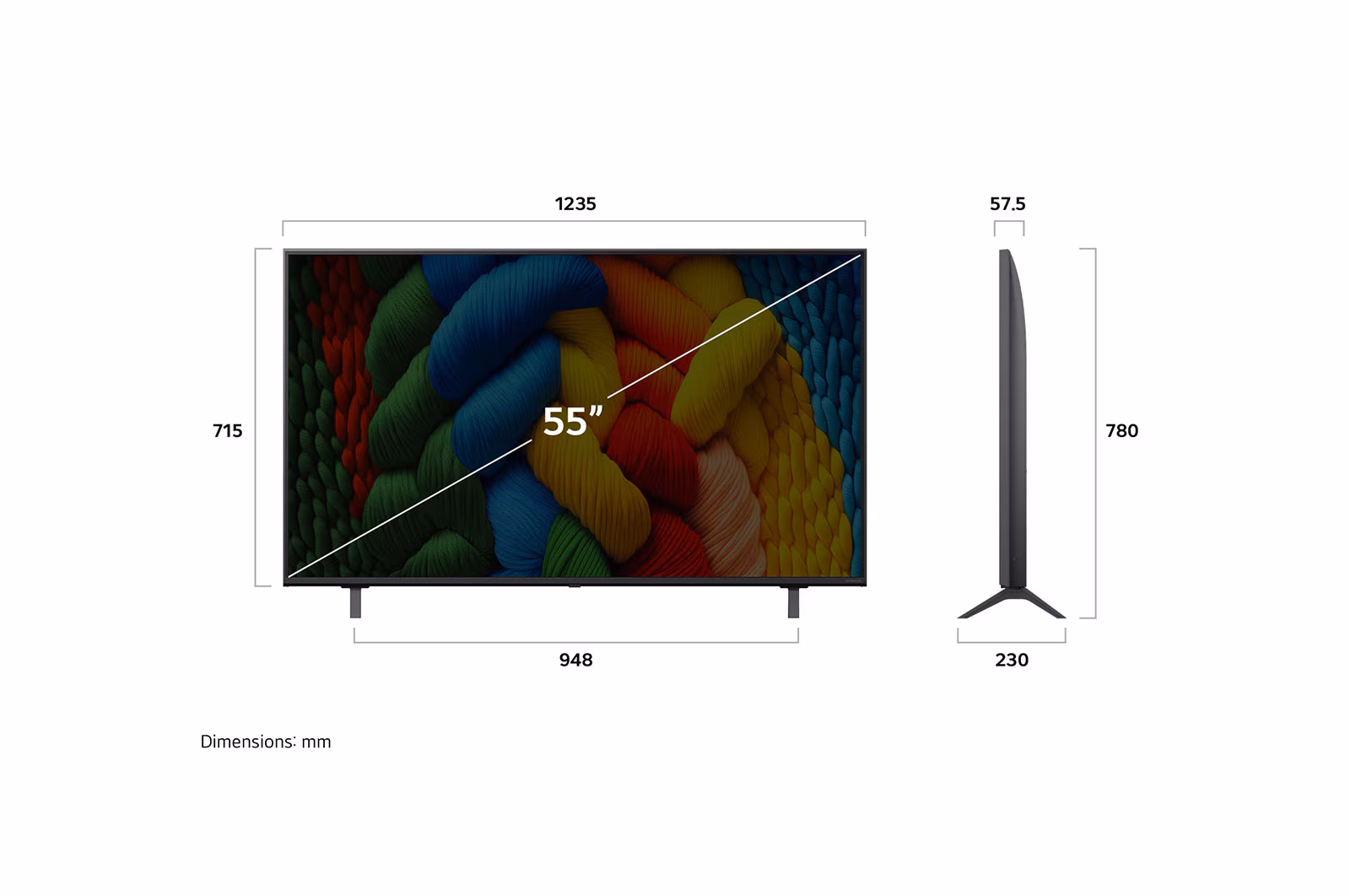 Televisor LG NanoCell Smart TV 55 pulgadas 55NANO80 - Imagen 4