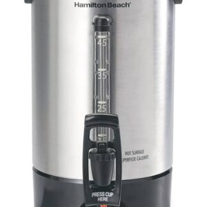 Cafetera Percoladora Hamilton Beach de 45 tazas con medidor de agua HB40519