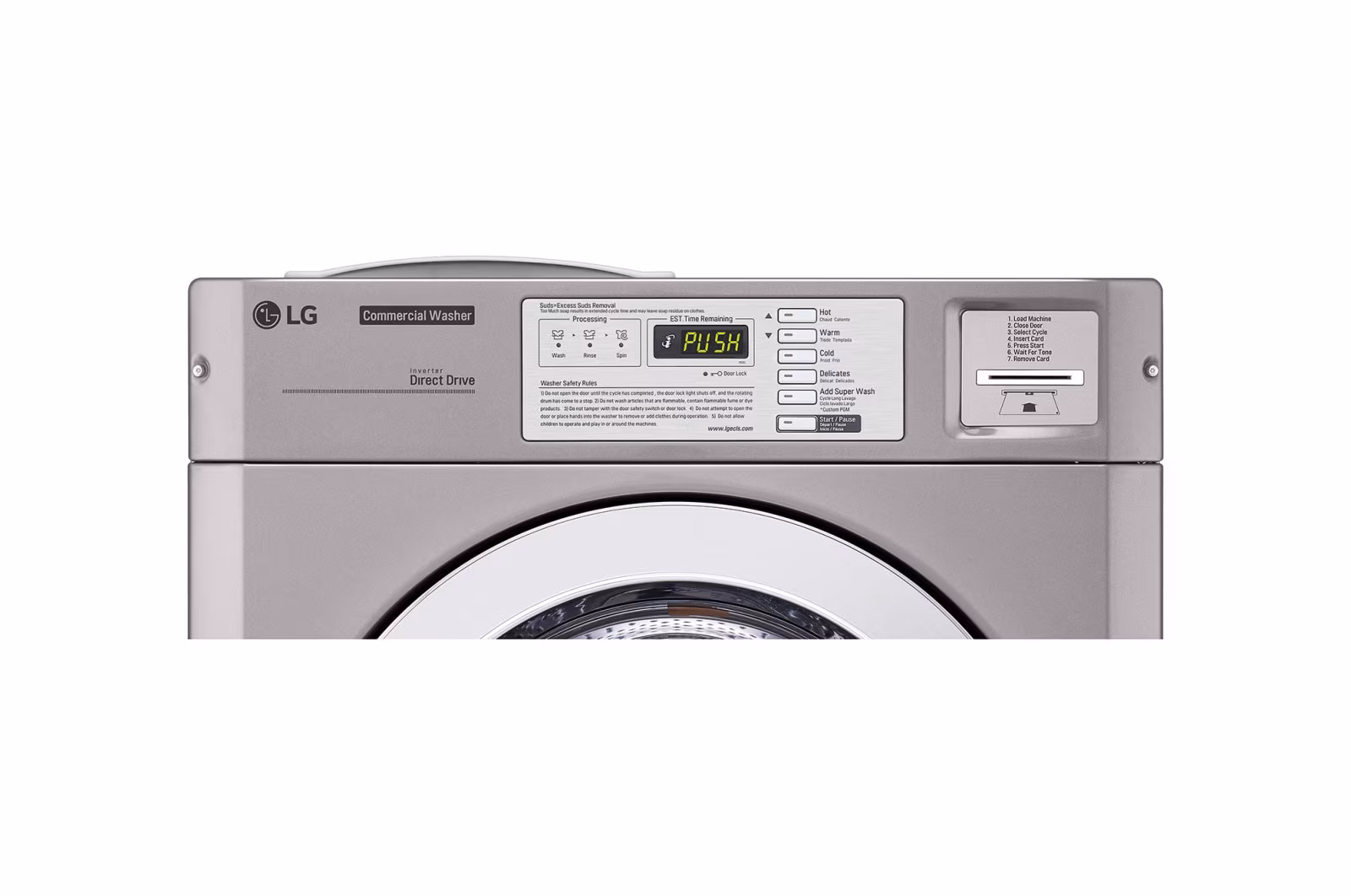 Lavadora LG LAVADORA industrial CWT29MSCES - Imagen 9