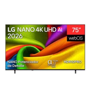 Televisor LG LED Smart TV 75 pulgadas 75NU850 4K en Guatemala